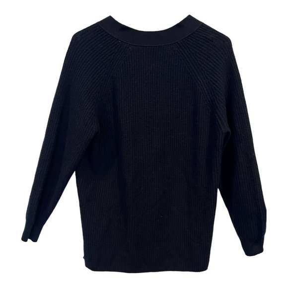 Madewell Lyle Rib Henley Long Sleeve Sweater - Picture 10 of 10